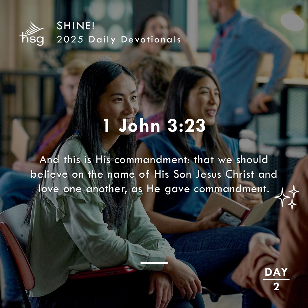 Day 2 – 1 John 3:23