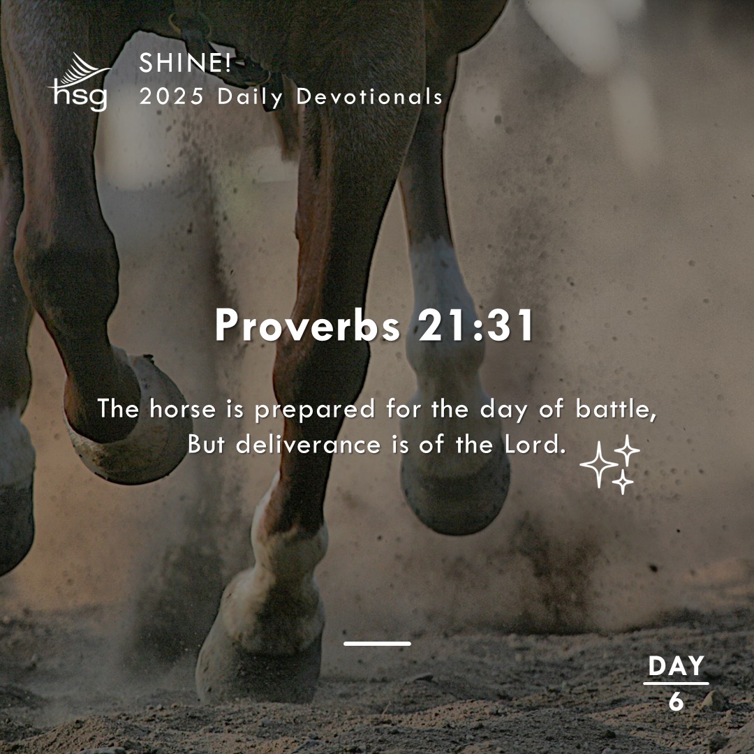 Day 6 – Proverbs 21:31