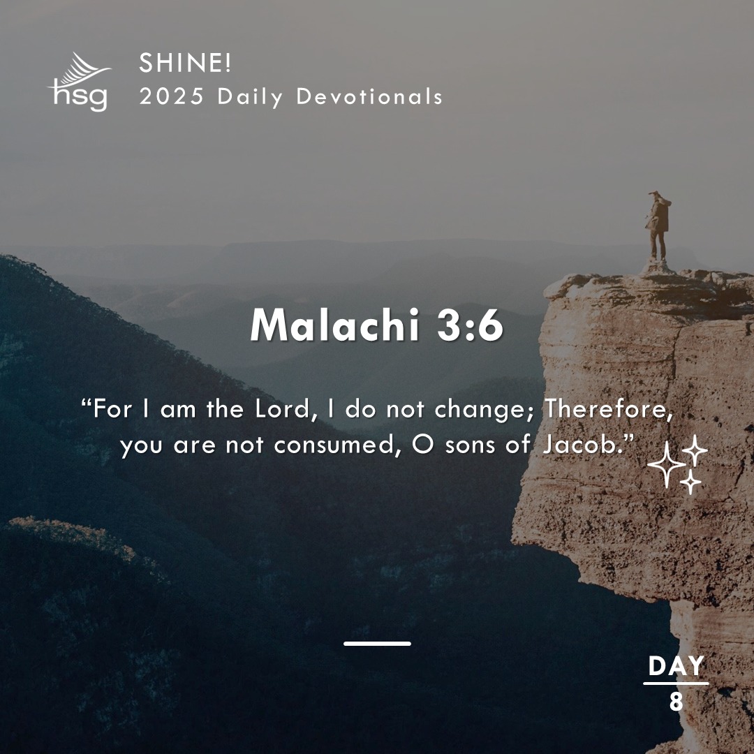 Day 8 – Malachi 3:6