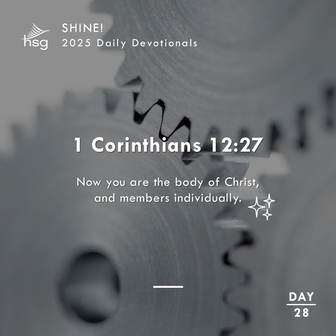 Day 28 – 1 Corinthians 12:27