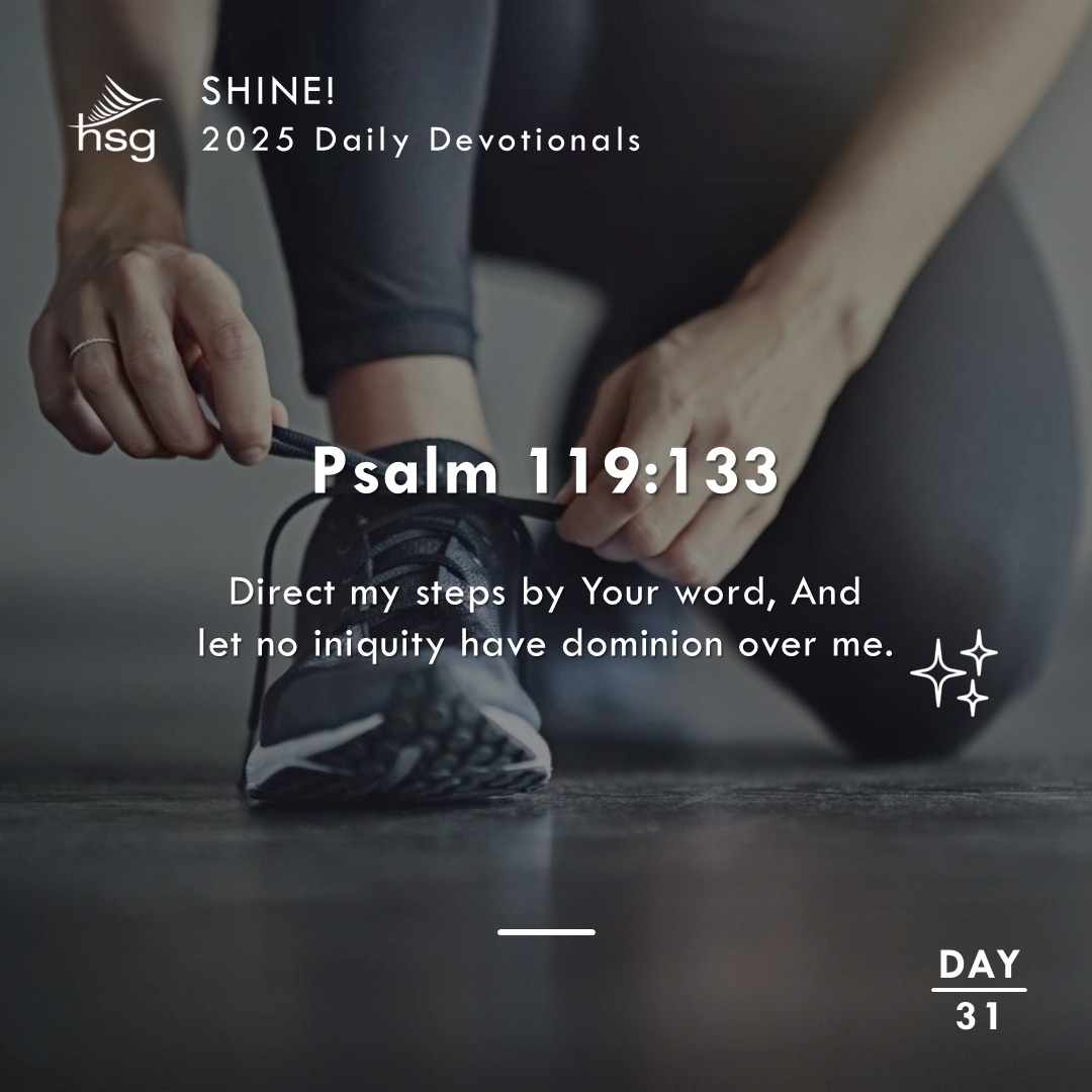 Day 31 – Psalm 119:133