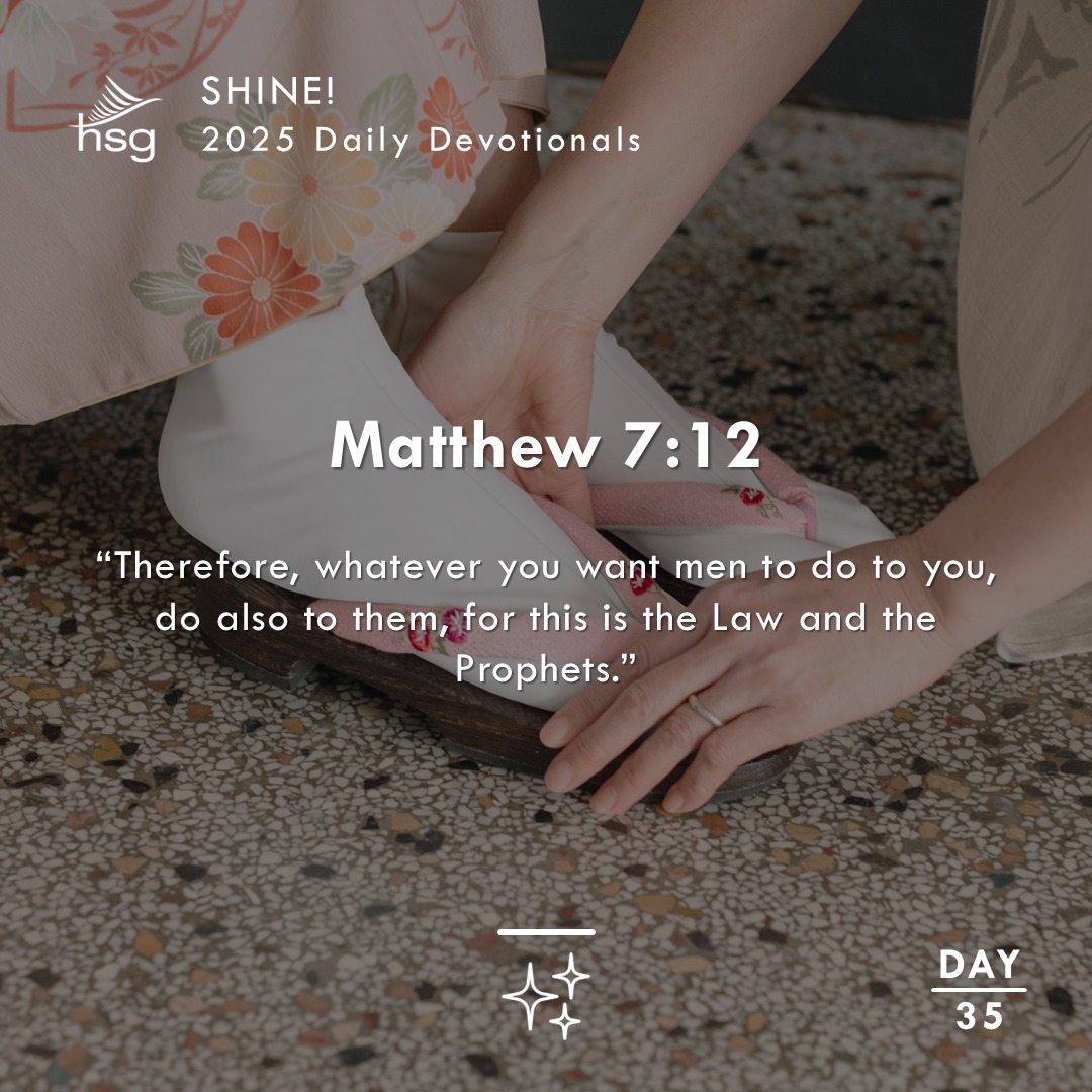 Day 35 – Matthew 7:12