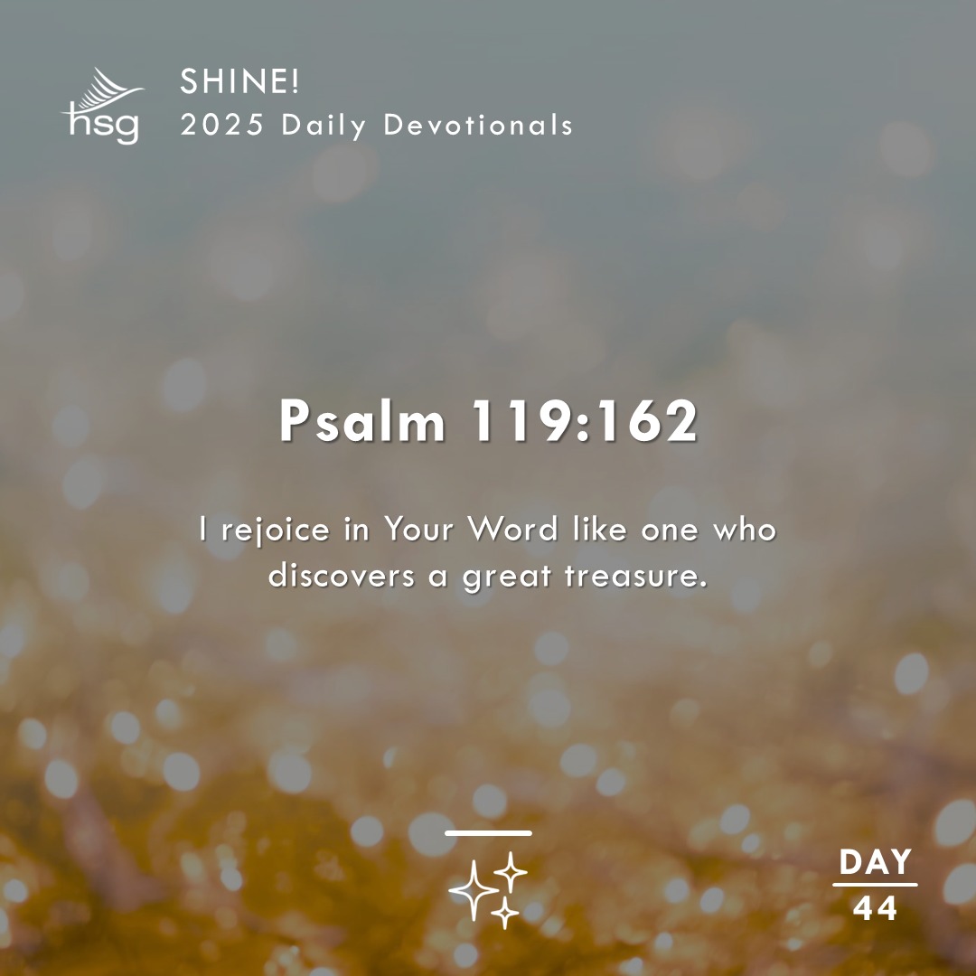 Day 44 – Psalm 119:162