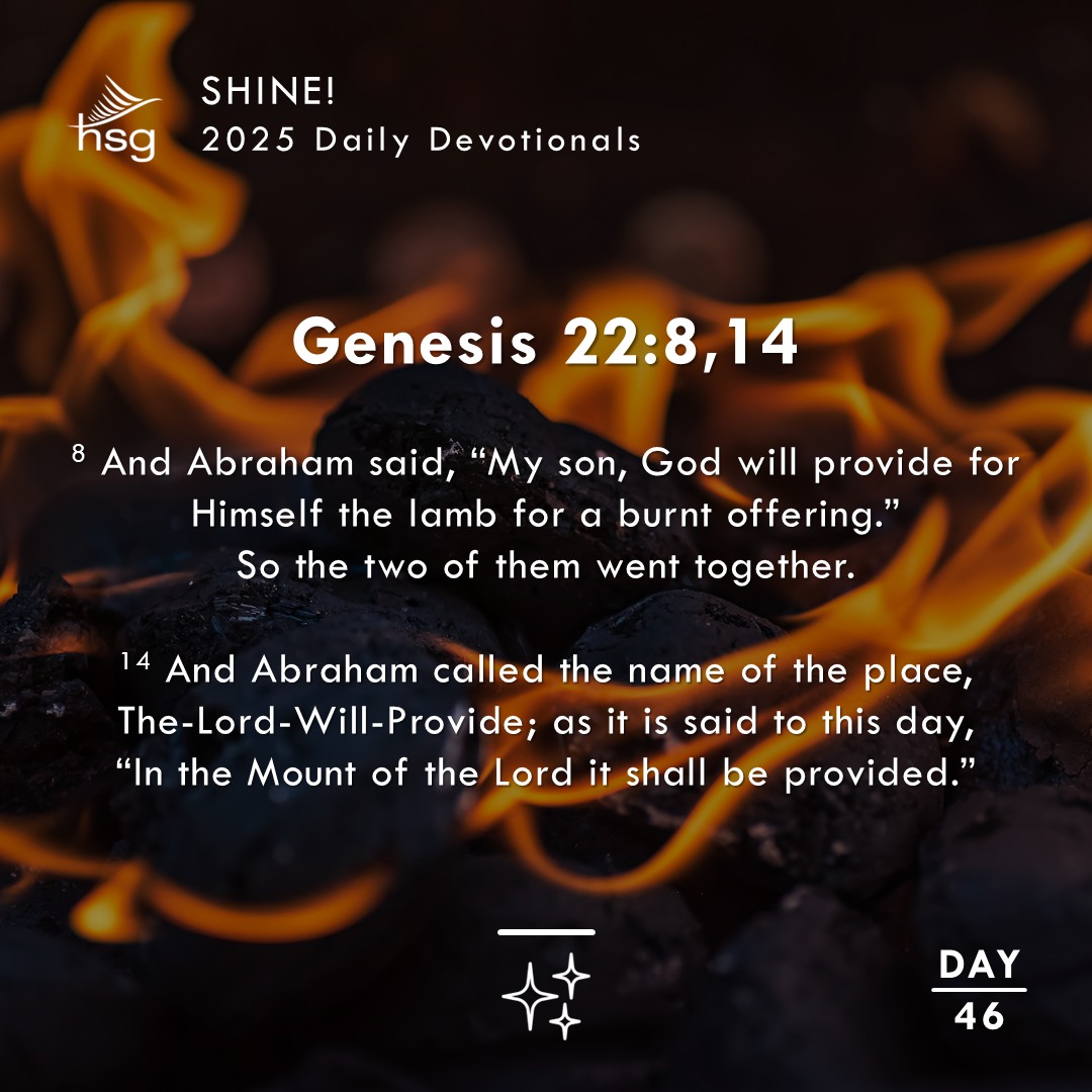 Day 46 – Genesis 22:8, 14