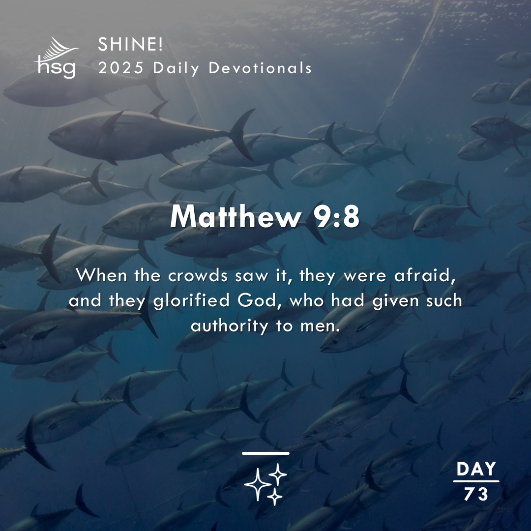 Day 73 – Matthew 9:8