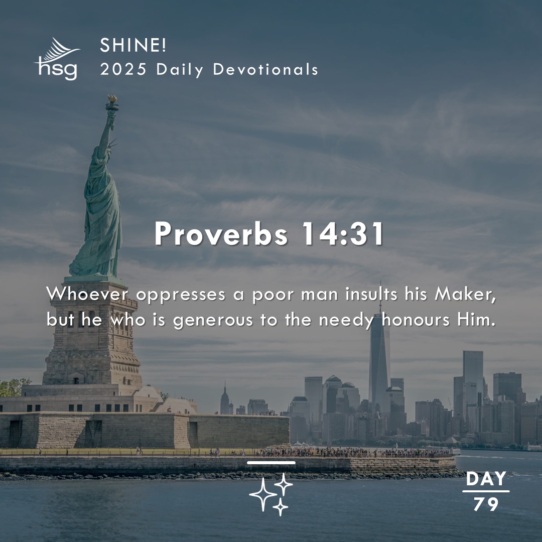 Day 79 – Proverbs 14:31