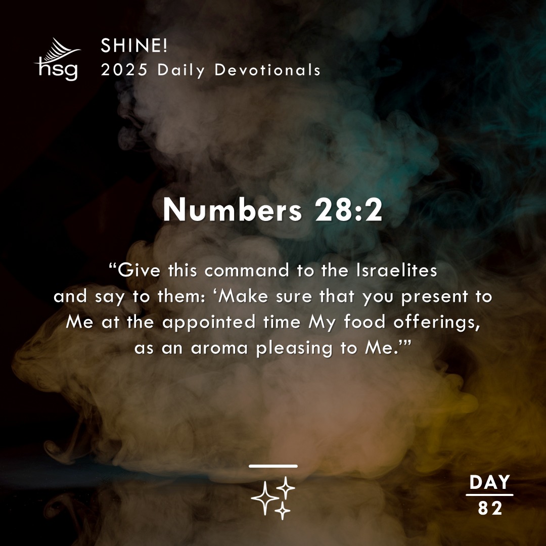 Day 82 – Numbers 28:2