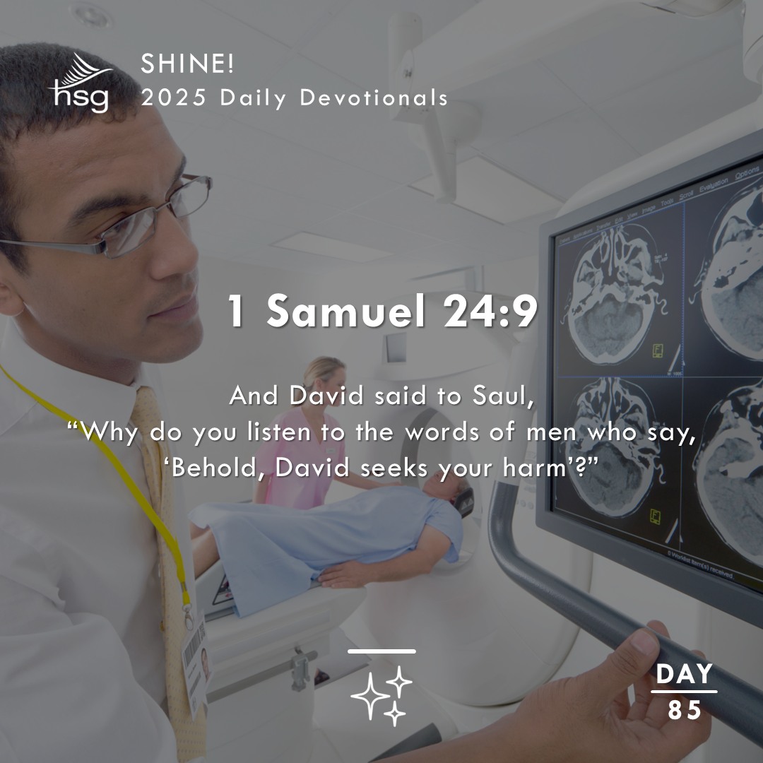 Day 85 – 1 Samuel 24:9