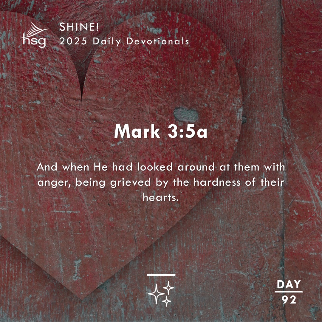 Day 92 – Mark 3:5a