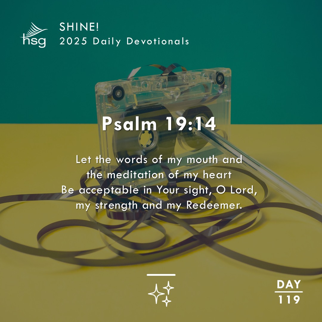Day 119 – Psalm 19:14