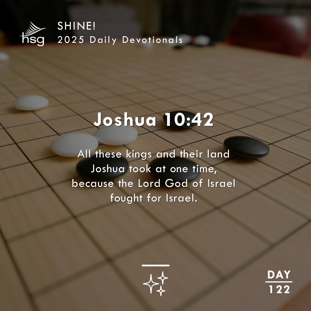 Day 122 – Joshua 10:42