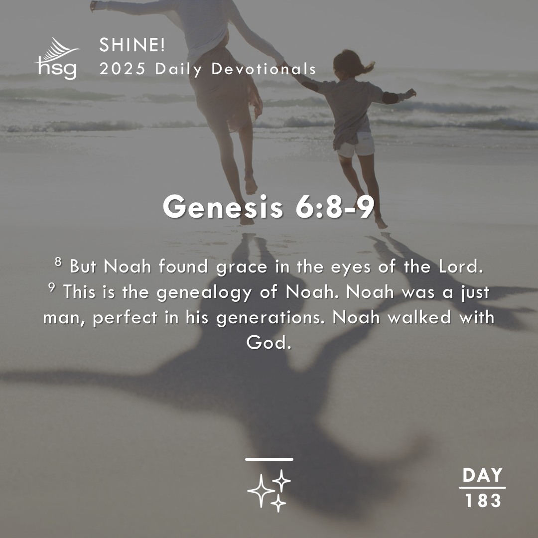 Day 183 – Genesis 6:8-9