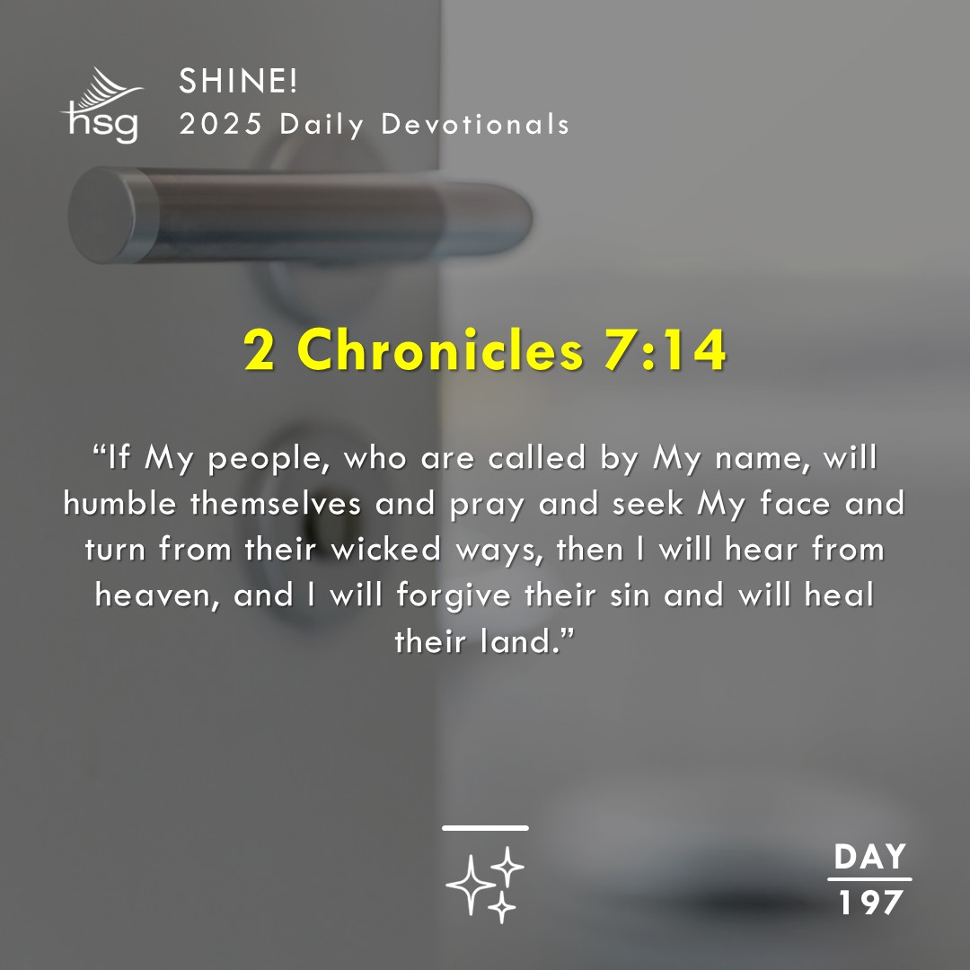 Day 197 – 2 CHRONICLES 7:14