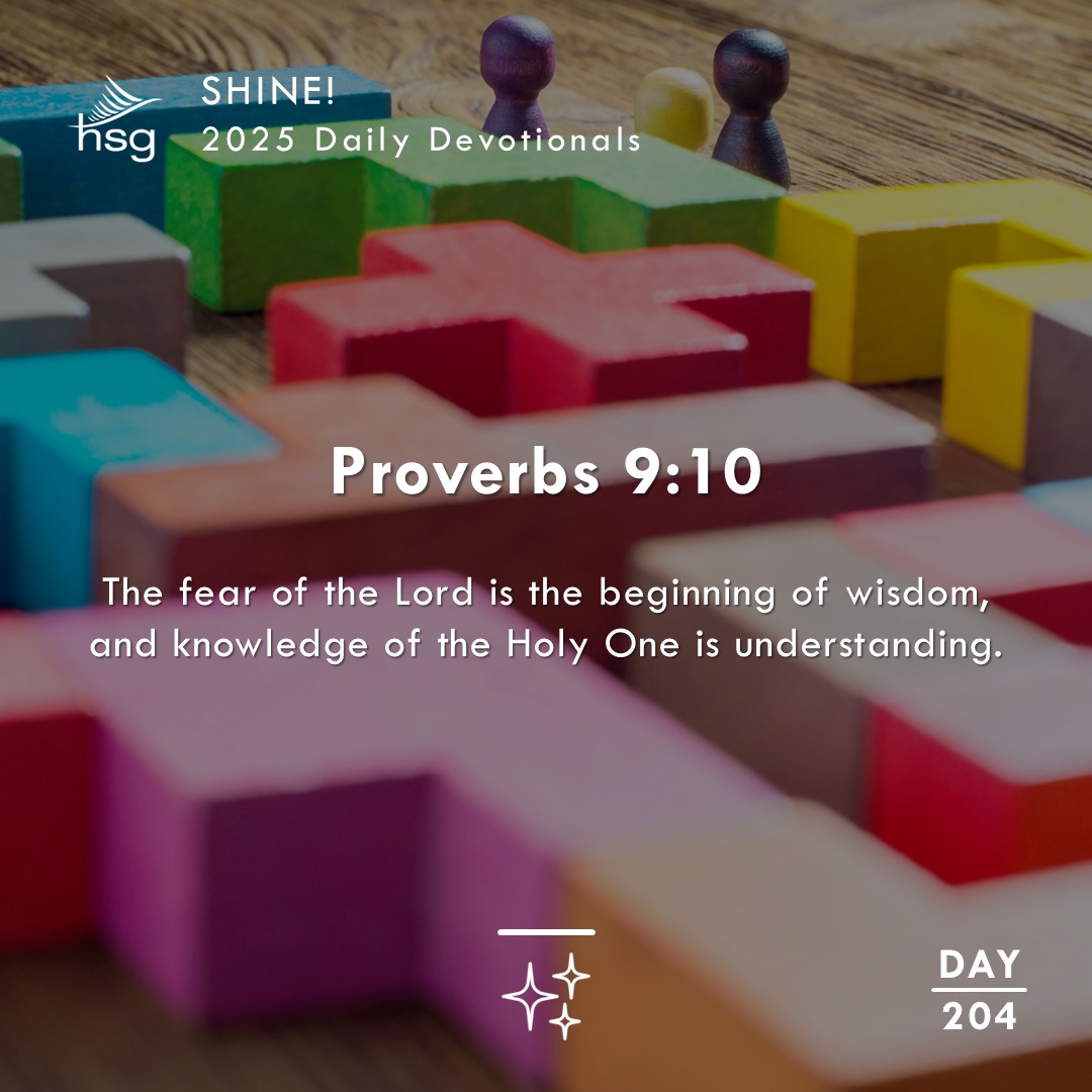 Day 204 – Proverbs 9:10