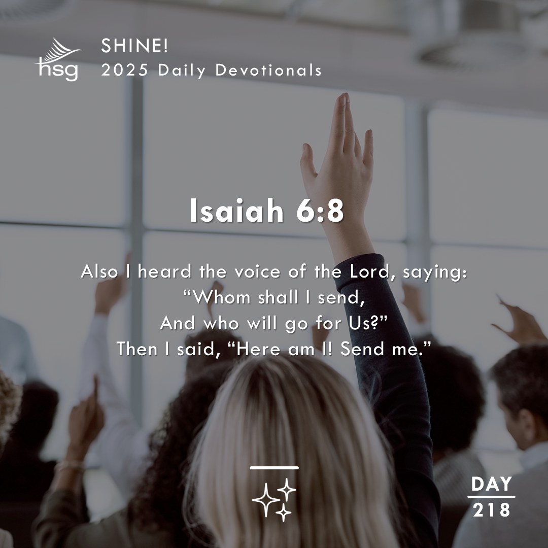 Day 218 – Isaiah 6:8