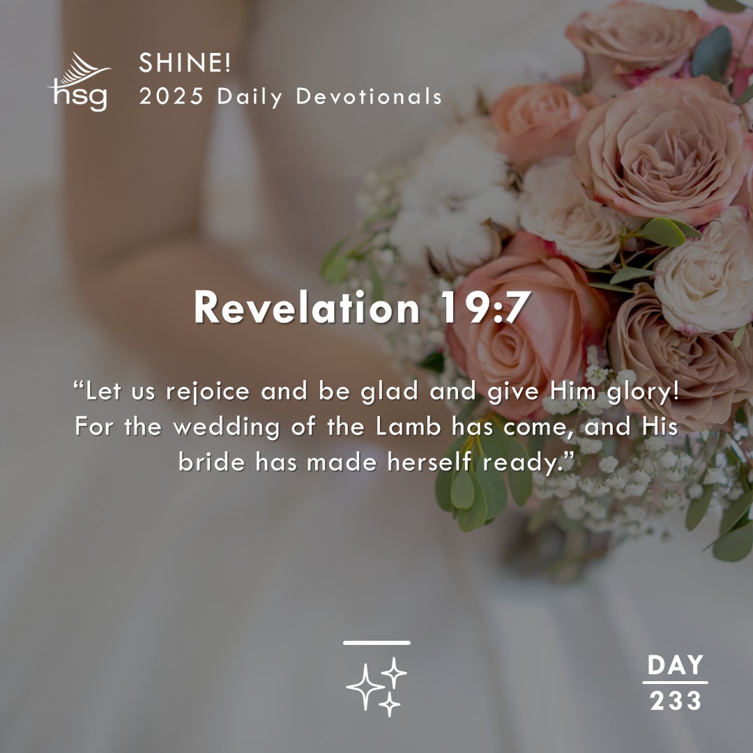 Day 233 – Revelation 19:7
