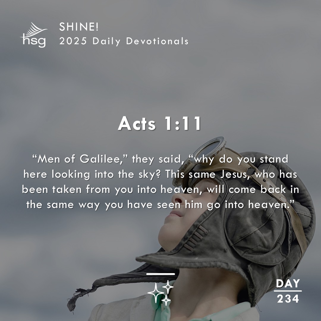 Day 234 – Acts 1:11