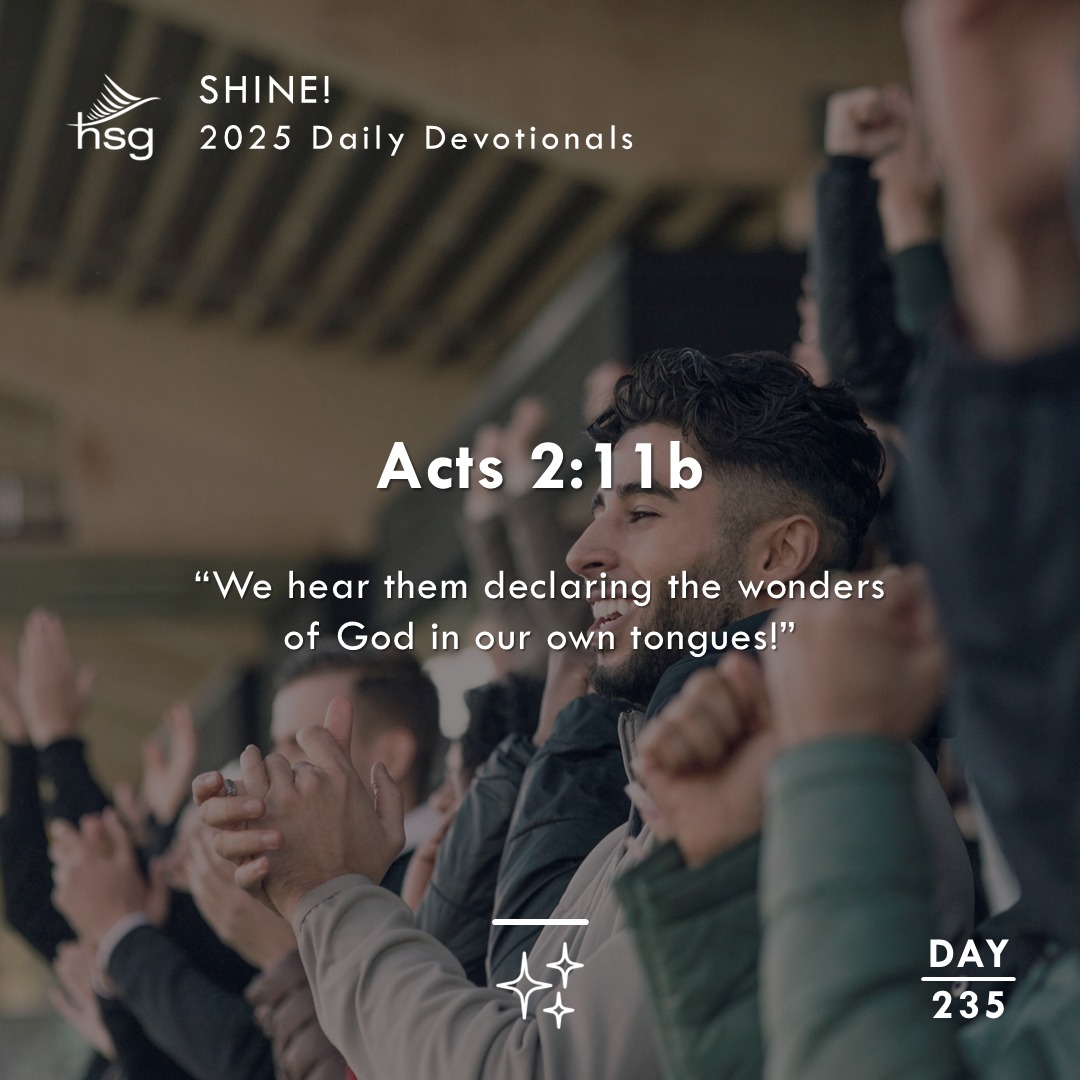 Day 235 – Acts 2:11b