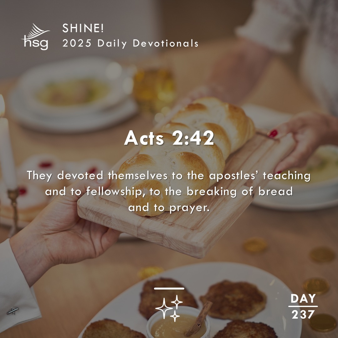 Day 237 – Acts 2:42