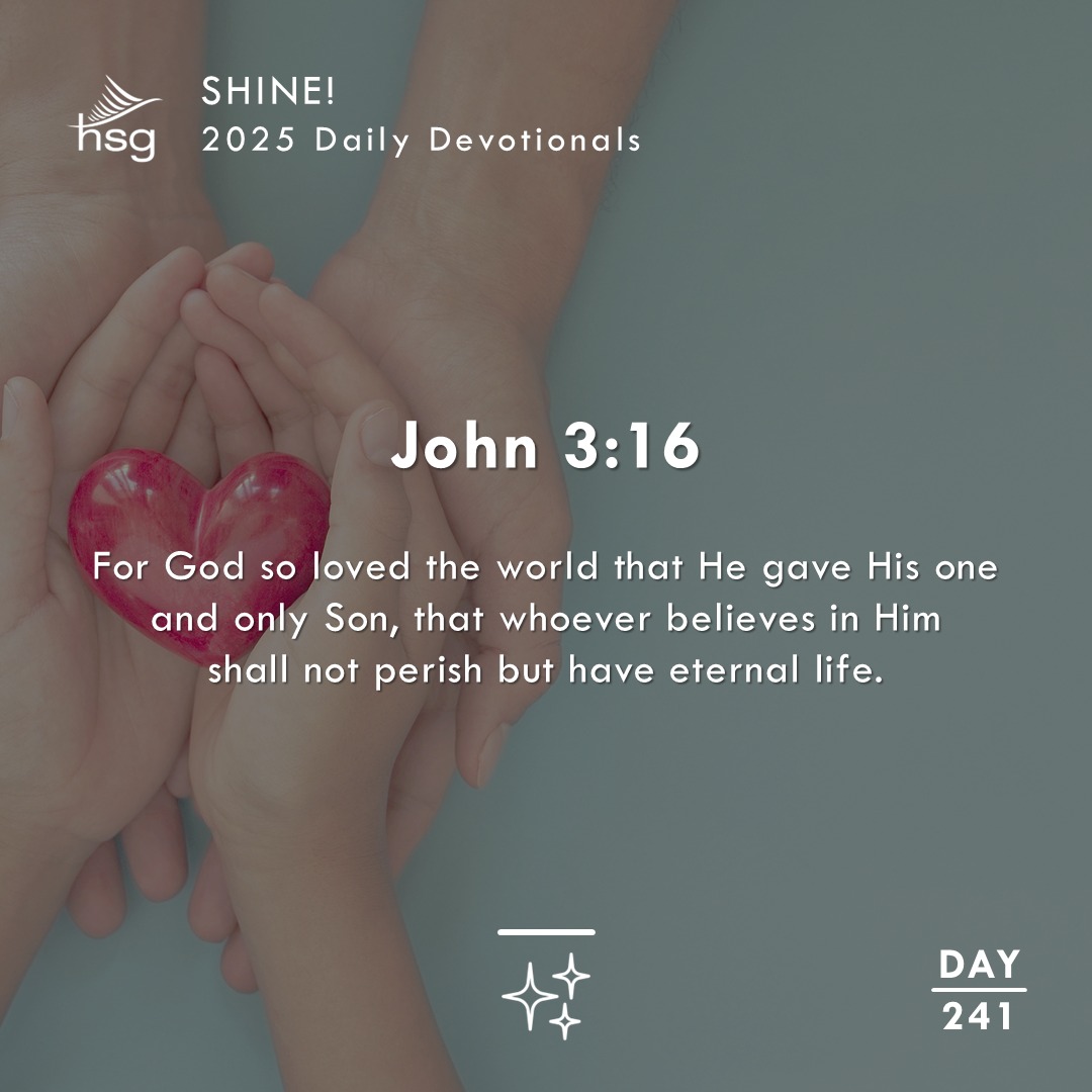 Day 241 – John 3:16