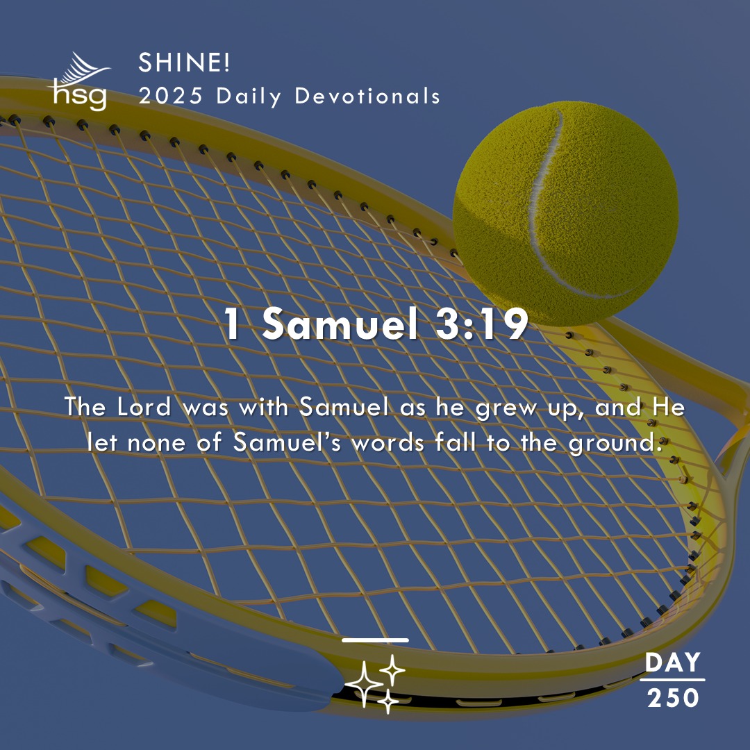Day 250 – 1 Samuel 3:19