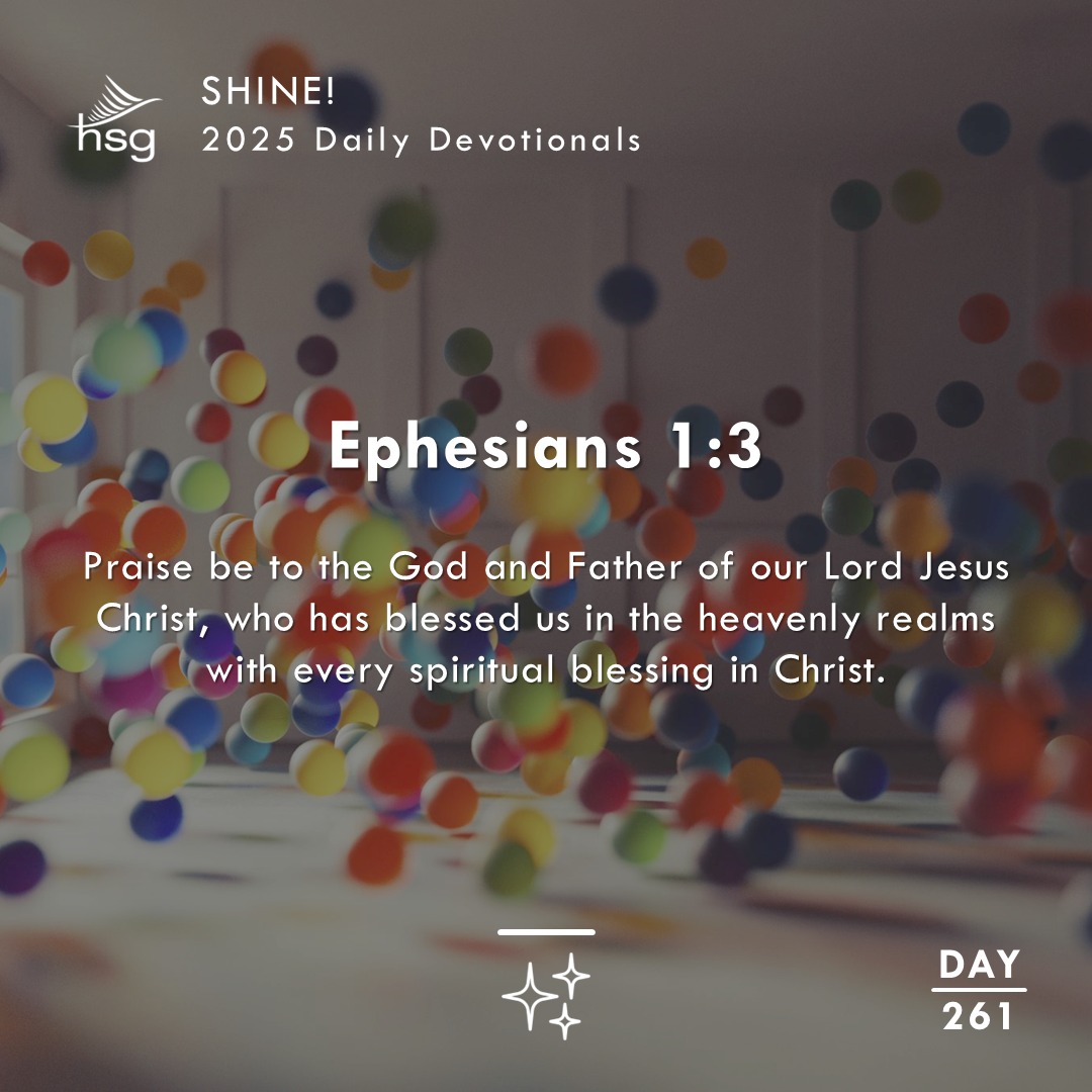 Day 261 – Ephesians 1:3
