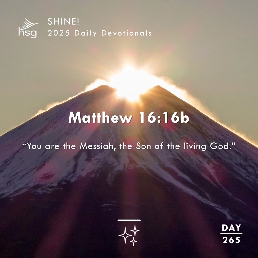 Day 265 – Matthew 16:16b
