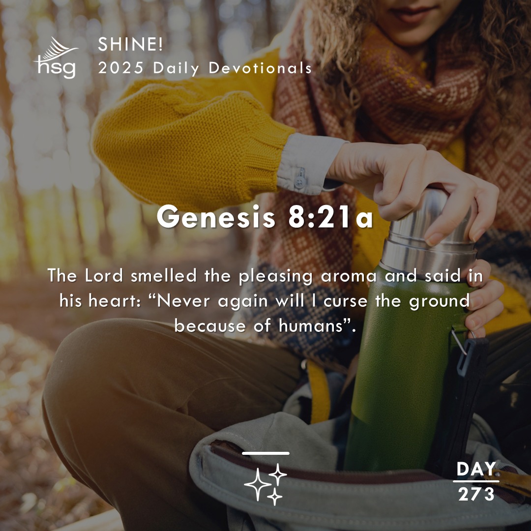 Day 273 – Genesis 8:21a