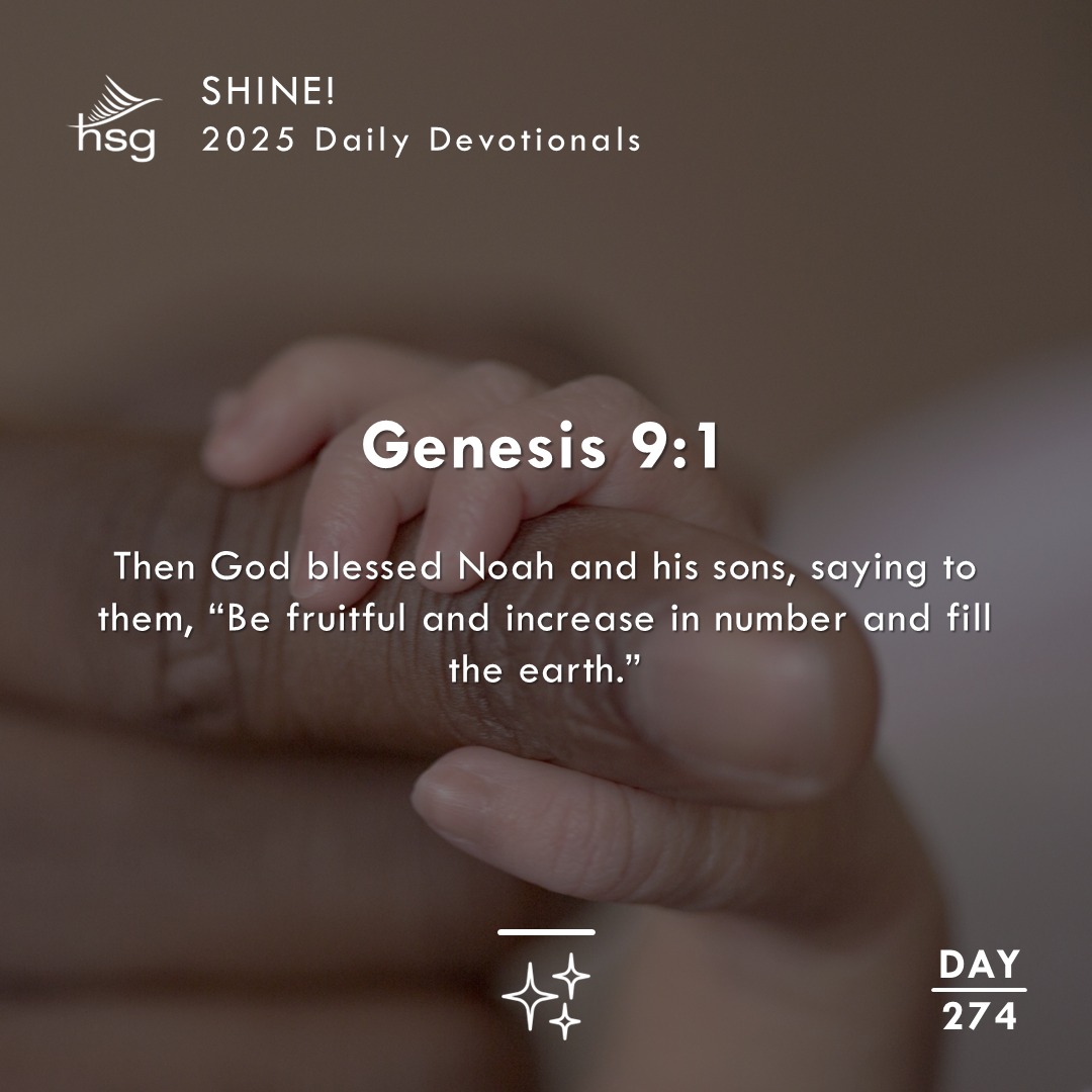 Day 274 – Genesis 9:1