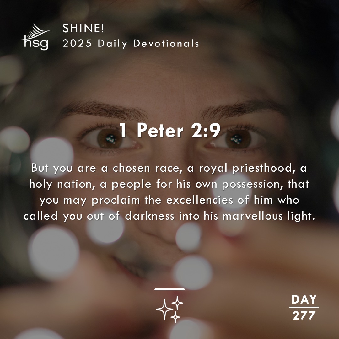 Day 277 – 1 Peter 2:9