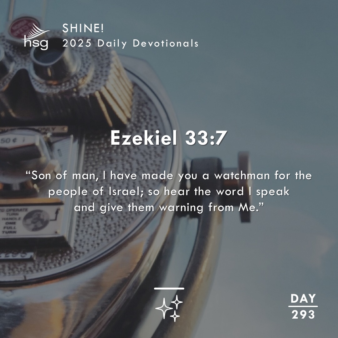 Day 293 – Ezekiel 33:7