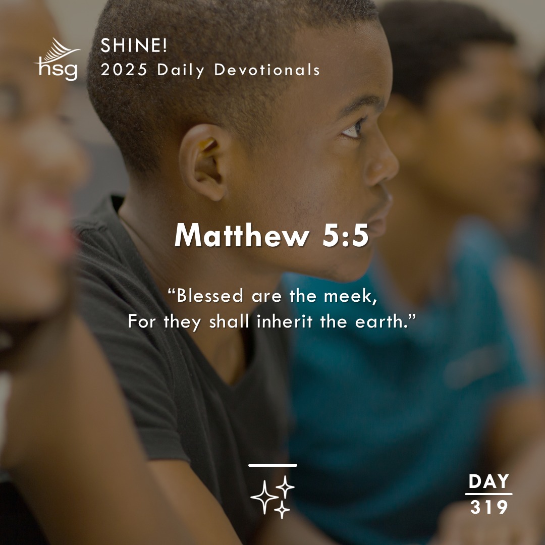 Day 319 – Matthew 5:5