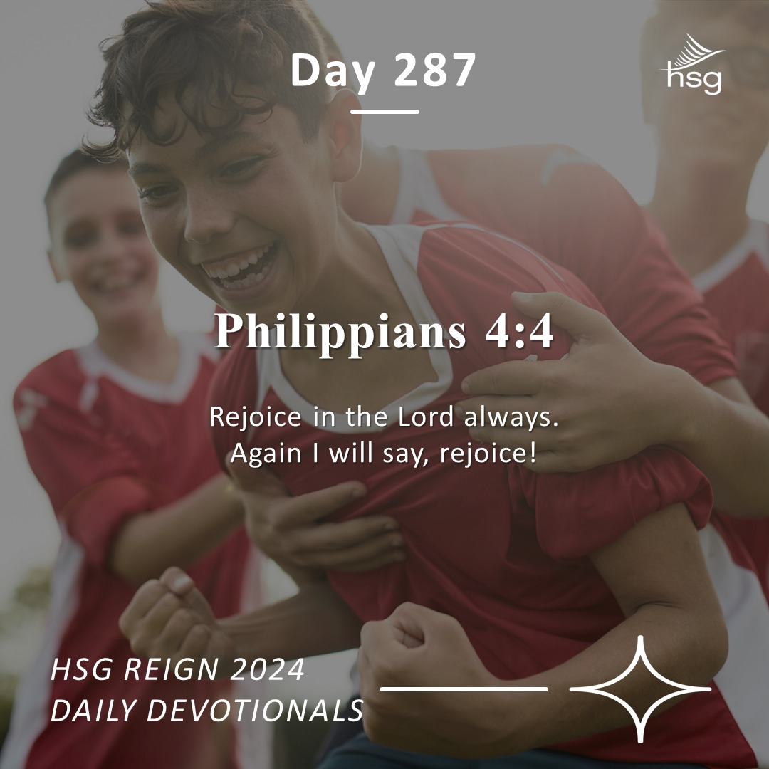 Day 287 – Philippians 4:4