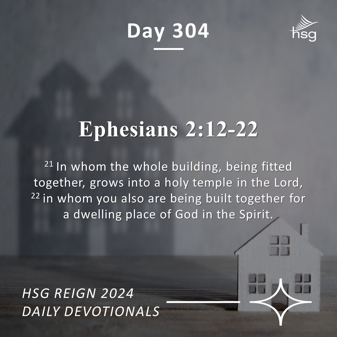 Day 304 – Ephesians 2:21-22