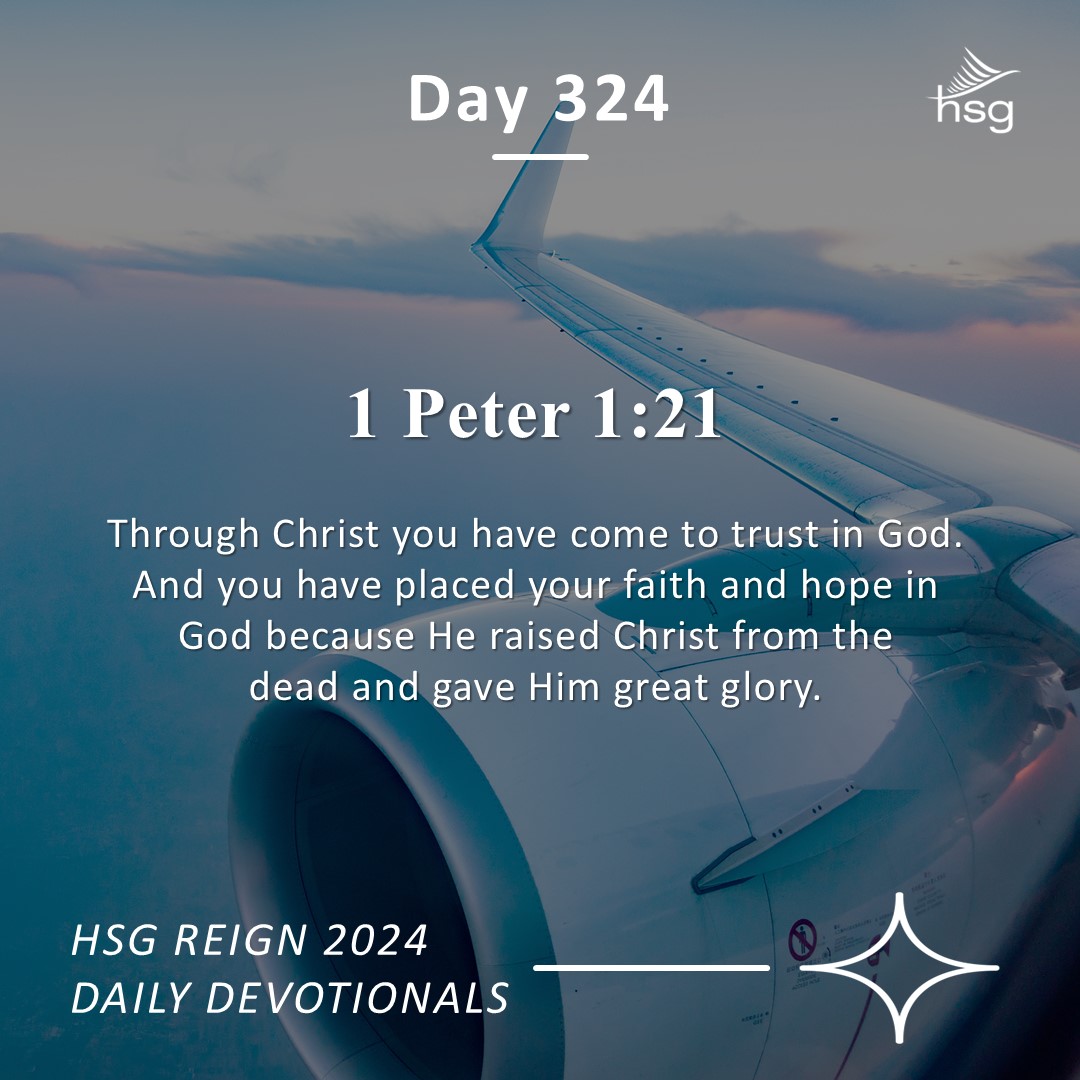 Day 324 – 1 Peter 1:21